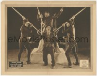 7r0852 ALL IS LOST LC 1923 great image of devils with pitchforks attacking Bobby Dunn, ultra rare!