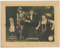 7r0857 AMONG THOSE PRESENT LC 1921 Harold Lloyd by shocked family with hand in bearskin's mouth!