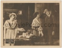 7r0877 BACHELOR'S WIFE LC 1919 Knott has never seen Allan Forrest kiss wife Mary Miles Minter, rare!