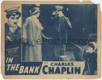 7r0883 BANK LC R1940 close up of Charlie Chaplin in uniform saluting Edna Purviance, very rare!