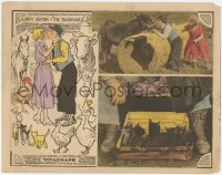 7r0886 BARNYARD LC 1923 Larry Semon with horse & kittens + great border art, ultra rare!