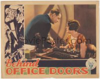 7r0893 BEHIND OFFICE DOORS LC 1931 Mary Astor loves boss Robert Ames, but he takes her for granted!