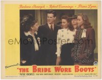 7r0931 BRIDE WORE BOOTS LC 1946 Robert Cummings, Barbara Stanwyck, Diana Lynn & Peggy Wood!