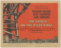 7r0656 BRIDGE ON THE RIVER KWAI TC 1958 William Holden, Alec Guinness, David Lean classic!