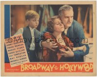 7r0934 BROADWAY TO HOLLYWOOD LC 1933 Frank Morgan comforting Alice Brady by Mickey Rooney!