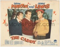 7r0951 CADDY LC #6 1953 Dean Martin watches Julius Boros taking golf ball from Jerry Lewis' mouth!