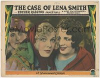 7r0964 CASE OF LENA SMITH LC 1929 c/u of pretty Esther Ralston, Josef von Sternberg, ultra rare!