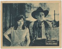 7r0985 CIRCUS COWBOY LC 1924 great close up of Buck Jones & pretty Marian Nixon, William Wellman!