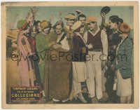 7r0999 CRIMSON COLORS LC 1927 George J. Lewis, Dorothy Gulliver & cheering crowd, Collegians, rare!