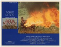 7r1015 DEER HUNTER LC 1978 Michael Cimino, cool close up of Robert De Niro with flame thrower!