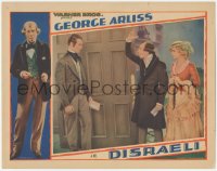 7r1030 DISRAELI LC 1929 George Arliss as the English Prime Minister w/ Joan Bennett & Anthony Bushell!