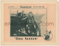 7r1032 DOG SCENTS LC 1926 German Shepherd Fearless The Great Police Dog examining car!