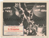 7r1038 DR. STRANGELOVE LC 1964 Stanley Kubrick, great image of Slim Pickens between nuclear warheads!