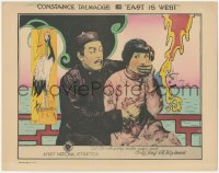 7r1048 EAST IS WEST LC 1922 Warner Oland threatens to kill if Asian Constance Talmadge makes noise!
