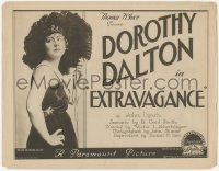7r0678 EXTRAVAGANCE TC 1919 great close up of Dorothy Dalton in sexy outfit, ultra rare!