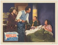 7r1065 FATHER WAS A FULLBACK LC #7 1949 Fred MacMurray, Maureen O'Hara, Natalie Wood, Betty Lynn