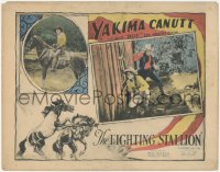 7r1074 FIGHTING STALLION LC 1926 Yakima Canutt & Boy the Wonder Horse, Dan Esser border art, rare!