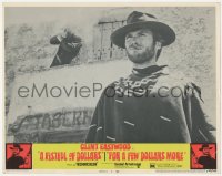 7r1080 FISTFUL OF DOLLARS/FOR A FEW DOLLARS MORE LC #3 1969 best close up of Clint Eastwood w/cigar!