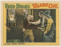 7r1132 HANDS OFF LC 1927 sheriff arrests innocent cowboy Fred Humes, Ernst Laemmle, ultra rare!