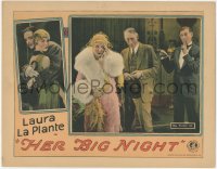 7r1146 HER BIG NIGHT LC 1926 young Laura La Plante in a dual role as a shop girl & a movie star!