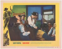 7r0620 HIGH NOON LC #4 1952 Gary Cooper punches Larry J. Blake who says he is Frank Miller's friend!