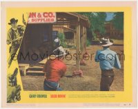 7r0623 HIGH NOON LC #7 1952 Gary Cooper shoots second to last of Frank Miller's gang near climax!