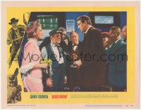 7r0624 HIGH NOON LC #8 1952 Lon Chaney Jr, Mitchell & Grace Kelly w/ Gary Cooper receiving telegram!