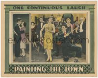 7r1158 HOT HEELS LC 1928 Glenn Tryon & Patsy Ruth Miller sing a crazy song, Painting the Town!