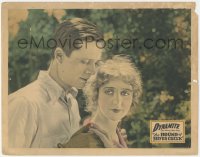 7r1159 HOUND OF SILVER CREEK LC 1928 romantic close up of Edmund Cobb & pretty Gloria Grey, rare!