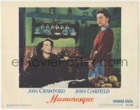 7r1166 HUMORESQUE LC #6 1946 Joan Crawford is a woman with a heart she can't control, John Garfield!