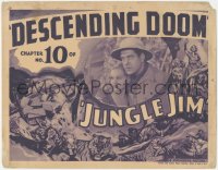 7r0720 JUNGLE JIM chapter 10 TC 1936 Grant Withers & Betty Jane Rhodes, Descending Doom, serial!