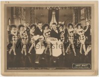 7r1199 JUST WAIT LC 1928 Moore & La Salle as Mike & Ike as waiters performing with sexy showgirls!