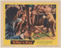 7r1204 KILLER'S KISS LC #3 1955 early Stanley Kubrick noir, men fighting in mannequin factory!