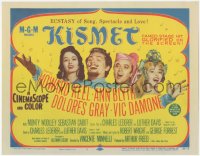7r0723 KISMET TC 1957 Howard Keel, Ann Blyth, ecstasy of song, spectacle & love!