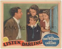 7r1240 LISTEN DARLING LC 1938 Judy Garland, Freddie Bartholomew, young Walter Pidgeon & Mary Astor!