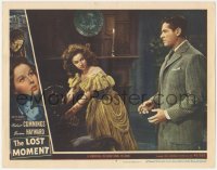 7r1248 LOST MOMENT LC #8 1947 Robert Cummings looks worried at Susan Hayward tending to Moorehead!