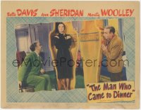 7r1265 MAN WHO CAME TO DINNER LC 1942 Jimmy Durante finds Ann Sheridan in sarcophagus, Monty Woolley