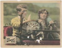 7r1277 MIDNIGHT KISS LC 1926 Janet Gaynor & Richard Walling with goat in their car, ultra rare!