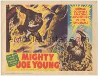 7r1279 MIGHTY JOE YOUNG LC #4 1949 first Ray Harryhausen, Widhoff art of ape rescuing girl in tree!