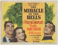7r0742 MIRACLE OF THE BELLS TC 1948 Frank Sinatra, pretty Alida Valli, Fred MacMurray, Ben Hecht