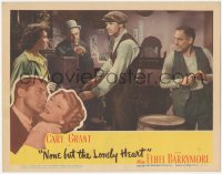7r1319 NONE BUT THE LONELY HEART LC 1944 Barry Fitzgerald watches Cary Grant stare at Jane Wyatt!