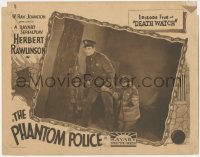 7r1349 PHANTOM POLICE chapter 5 LC 1926 cop Herbert Rawlinson helping chimpanzees, Death Watch, rare!