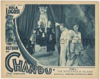 7r1392 RETURN OF CHANDU chapter 7 LC 1934 cool image of Bela Lugosi & others on The Mysterious Island!
