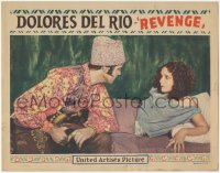 7r1393 REVENGE LC 1928 Dolores Del Rio wakes up to see her kidnapper LeRoy Mason staring at her!