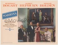 7r1405 SABRINA LC #7 1954 Humphrey Bogart & William Holden with parents by family portrait!