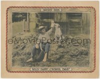 7r1415 SCHOOL DAYS LC 1921 country boy Wesley Barry playing with his cool dog, very rare!