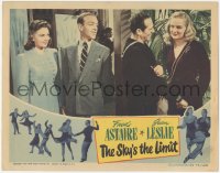7r1441 SKY'S THE LIMIT LC 1943 Fred Astaire, Joan Leslie, it's a dance-filled holiday!