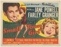 7r0787 SMALL TOWN GIRL TC 1953 Jane Powell, Farley Granger, super sexy Ann Miller dancing!