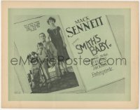 7r0788 SMITH'S BABY TC 1926 Raymond McKee, Ruth Hiatt, baby Mary Jackson & huge dog, ultra rare!