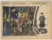 7r1460 SPARROWS LC 1926 great close up of determined Mary Pickford defends orphan children on boat!